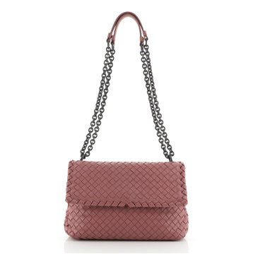 Bottega Veneta Olimpia Crossbody Bag Intrecciato Nappa Baby