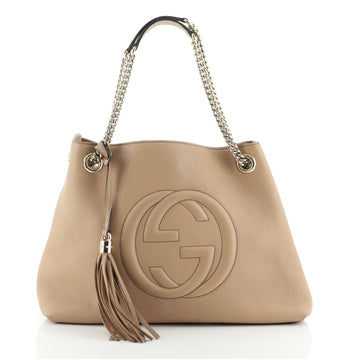 Gucci Soho Chain Strap Shoulder Bag Leather Medium