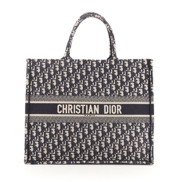 Christian Dior Book Tote Oblique Canvas