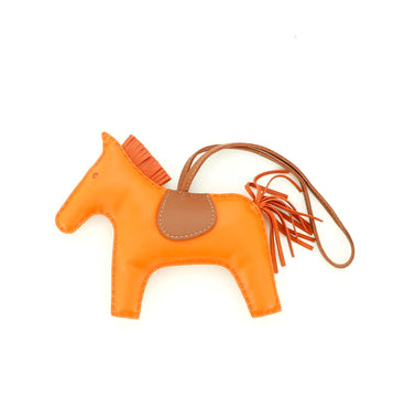 Hermes GriGri Rodeo Bag Charm Leather GM