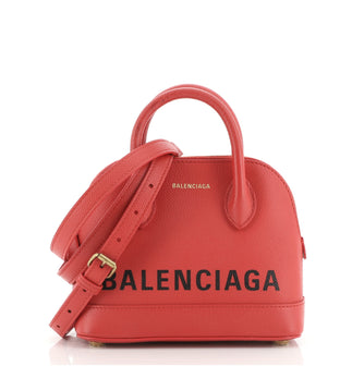 Balenciaga Ville Bag Printed Leather XXS