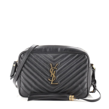 Saint Laurent Lou Camera Bag Matelasse Chevron Leather Small