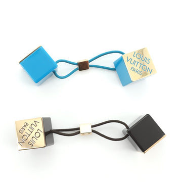 Louis Vuitton Cube Hair Ties Set Resin