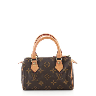 Louis Vuitton Speedy Mini HL Handbag Monogram Canvas