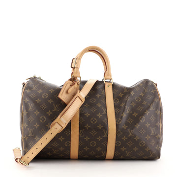 Louis Vuitton Keepall Bandouliere Bag Monogram Canvas 45