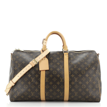 Louis Vuitton Keepall Bandouliere Bag Monogram Canvas 50