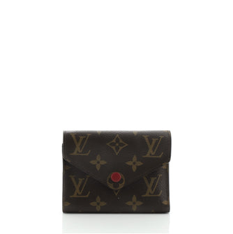 Louis Vuitton Compact Victorine Wallet Monogram Canvas