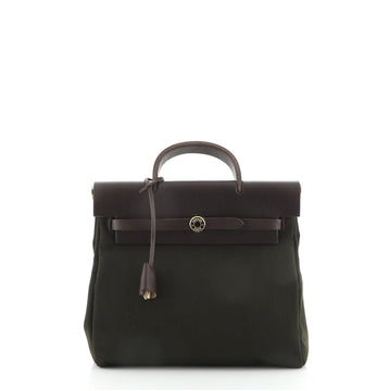 Hermes Herbag A Dos Backpack Toile