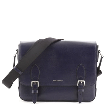 Burberry Hendley Messenger Bag Leather Medium