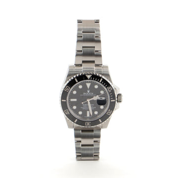 Rolex Oyster Perpetual Submariner Date Automatic Watch Cerachrom and Stainless Steel 40