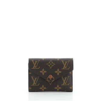 Louis Vuitton Compact Victorine Wallet Monogram Canvas