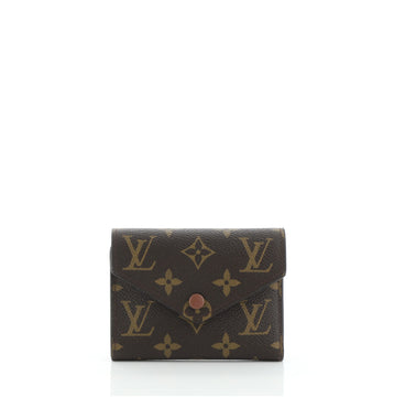 Louis Vuitton Compact Victorine Wallet Monogram Canvas