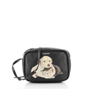 Balenciaga Everyday Crossbody Bag Printed Leather Small