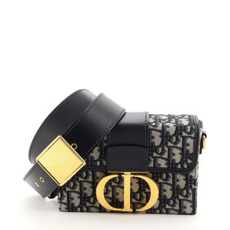 Christian Dior 30 Montaigne Box Bag Oblique Canvas