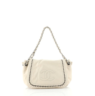 Chanel Luxe Ligne Accordion Flap Bag Leather