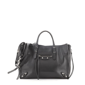 Balenciaga Papier A4 Zip Around Classic Studs Bag Leather Mini