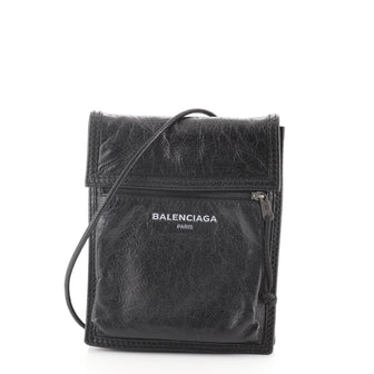 Balenciaga Explorer Strap Pouch Leather