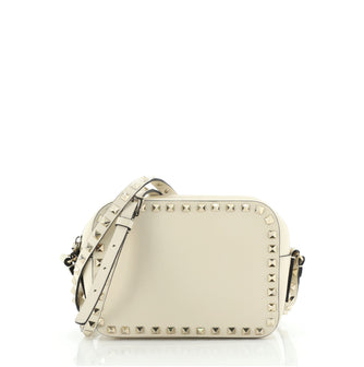 Valentino Rockstud Camera Crossbody Bag Leather