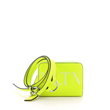 Valentino VLTN Wallet with Strap Leather