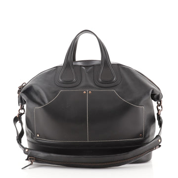 Givenchy Nigtingale Front Pocket Satchel Leather XL