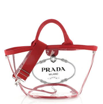 Prada Logo Tote PVC