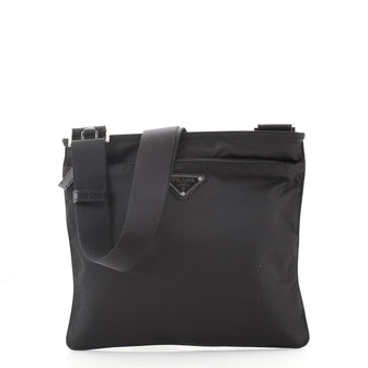 Prada Front Pocket Messenger Bag Tessuto Medium