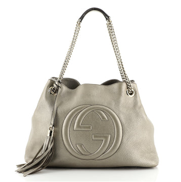Gucci Soho Chain Strap Shoulder Bag Leather Medium