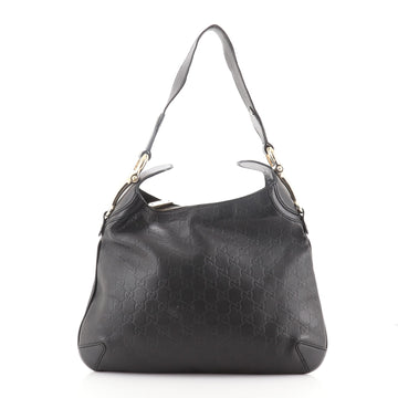 Gucci Creole Hobo Guccissima Leather Medium