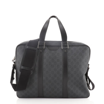 Gucci Convertible Briefcase GG Coated Canvas Medium