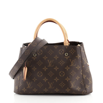 Louis Vuitton Montaigne Handbag Monogram Canvas BB