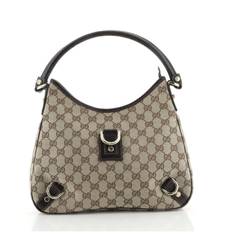Gucci Abbey D-Ring Hobo GG Canvas Medium