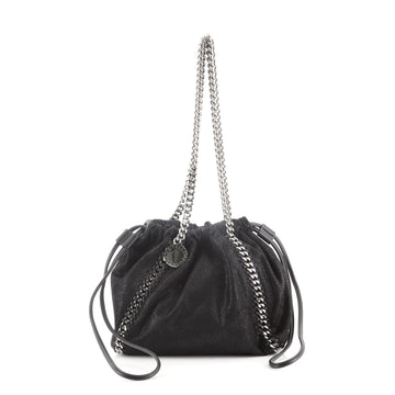 Stella McCartney Falabella Drawstring Tote Shaggy Deer Small