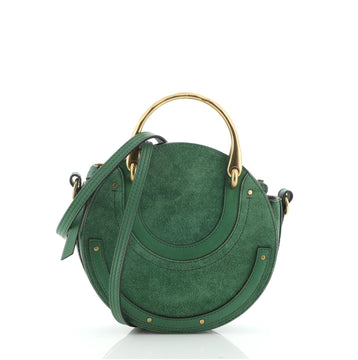 Chloe Pixie Crossbody Bag Leather and Suede Small