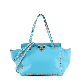 Valentino Rockstud Tote Soft Leather Small