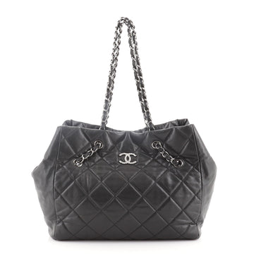 Chanel Cells Tote Quilted Caviar Large