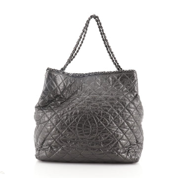 Chanel Chain Me Tote Quilted Calfskin Large