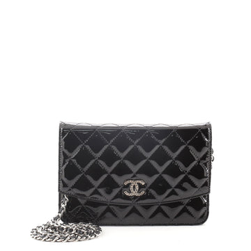 Chanel Brilliant Wallet on Chain Quilted Patent