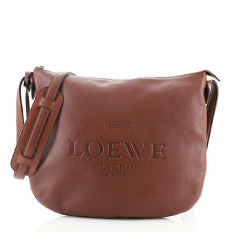 Loewe Heritage Messenger Leather 