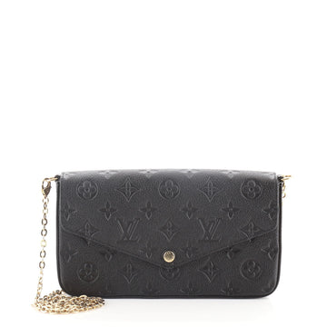 Louis Vuitton Felicie Pochette Monogram Empreinte Leather