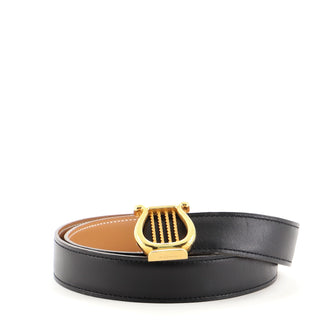 Hermes Harp Reversible Belt Leather Thin