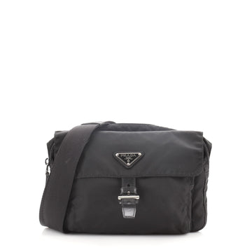 Prada Front Pocket Messenger Bag Tessuto Small