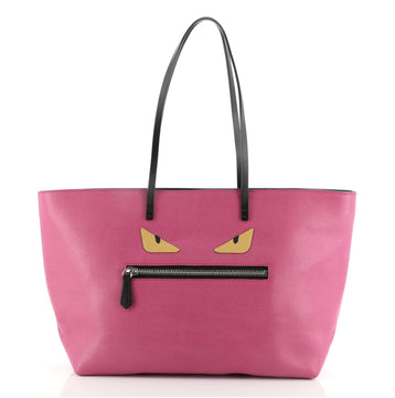 Fendi Monster Roll Tote Leather Medium