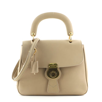 Burberry DK88 Top Handle Bag Leather Medium