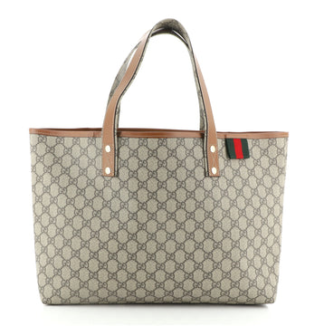 Gucci Web Loop Tote GG Coated Canvas Medium