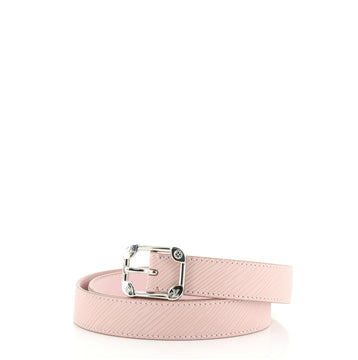 Louis Vuitton Malletier Belt Epi Leather Thin