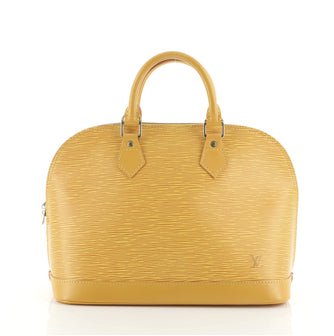 Louis Vuitton Vintage Alma Handbag Epi Leather PM