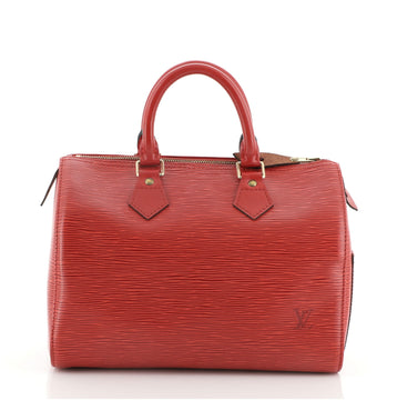 Louis Vuitton Speedy Handbag Epi Leather 25