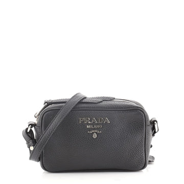 Prada Zip Crossbody Bag Vitello Daino Mini