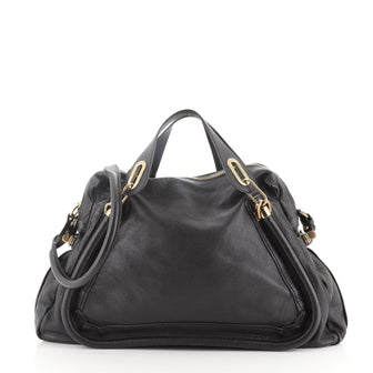 Chloe Paraty Top Handle Bag Leather Large