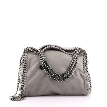 Stella McCartney Falabella Fold Over Crossbody Bag Shaggy Deer Mini